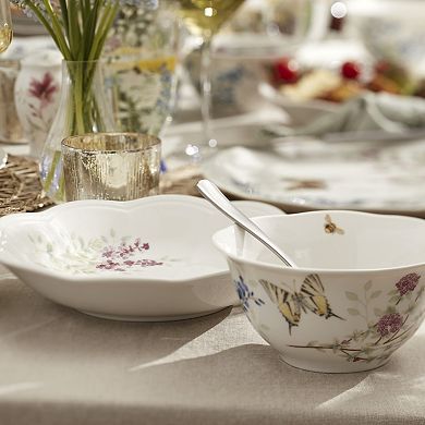 Lenox Butterfly Meadow Herbs 4-pc. Pasta Bowl Set