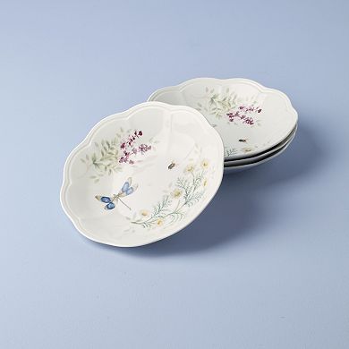 Lenox Butterfly Meadow Herbs 4-pc. Pasta Bowl Set