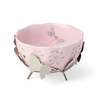 Lenox Butterfly Meadow Bowl & Stand
