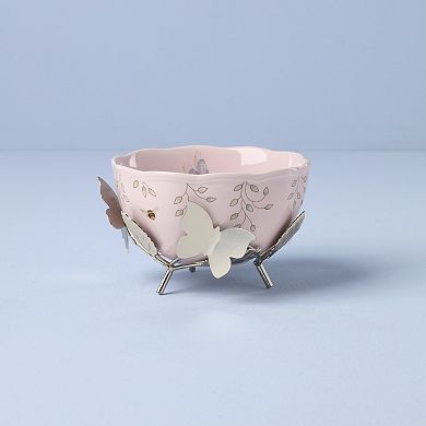 Lenox Butterfly Meadow Bowl & Stand