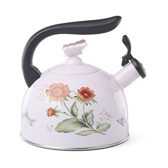 Lenox Butterfly Meadow Colors Tea Kettle