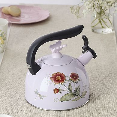 Lenox Butterfly Meadow Colors Tea Kettle