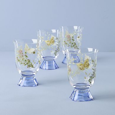 Lenox Butterfly Meadow Herb Short Tumbler 4-pk.