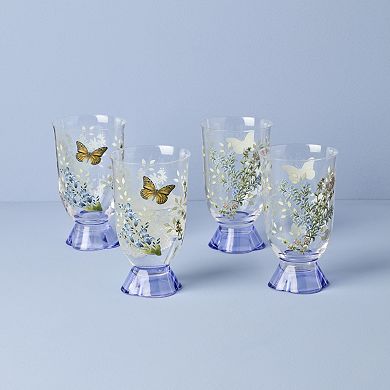 Lenox Butterfly Meadow Herbs 4-pc. Tall Tumblers Set