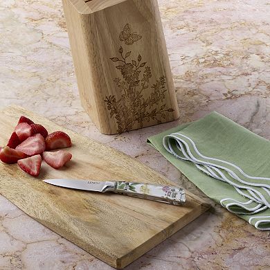 Lenox Butterfly Meadow Herbs 6-Piece Cutlery Block Set