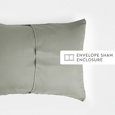 Home Collection Seersucker Textured Down-Alternative Comforter Set