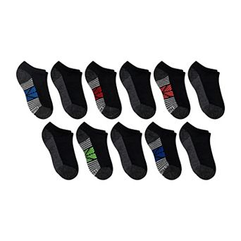 Boys Hanes Ultimate® 11 pk Double Tough No-Show Socks