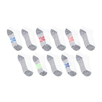 Boys Hanes Ultimate® 11 pk Double Tough No-Show Socks