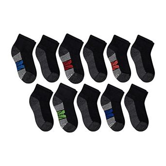 Boys Hanes Ultimate® 11 pk Double Tough Ankle Socks