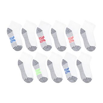 Boys Hanes Ultimate® 11 pk Double Tough Ankle Socks