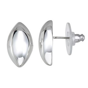 Napier Silver-Tone Stud Earrings