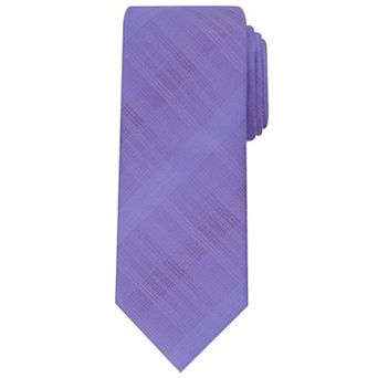 Men's Bespoke Plaid Skinny Tie