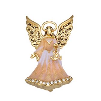 Napier Gold Tone Angel Pin