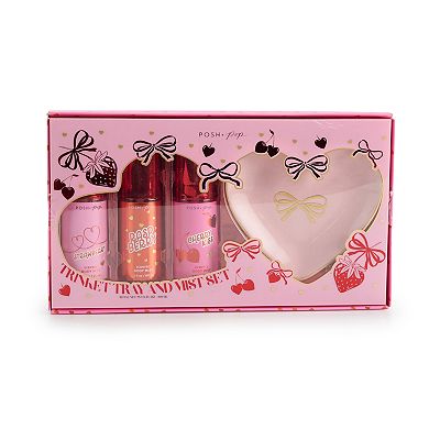 Simple Pleasures Posh + Pop Trinket Tray & Body Mist Set