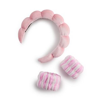 Simple Pleasures Spa Headband & Cuff Set