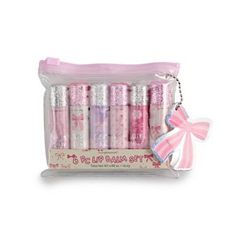Simple Pleasures 6 pc Scented Lip Balm Set