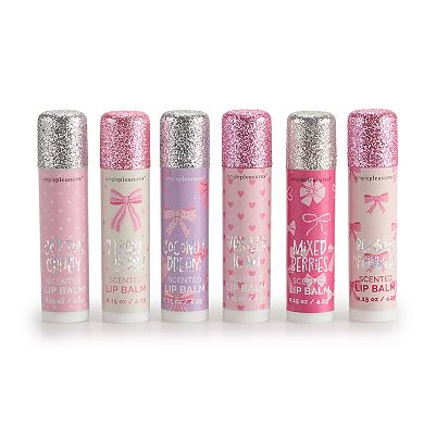 Simple Pleasures 6-pc. Scented Lip Balm Set