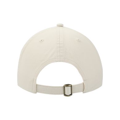 Women's Texas Orange & White Washed Poplin Unstructured Baseball Cap
