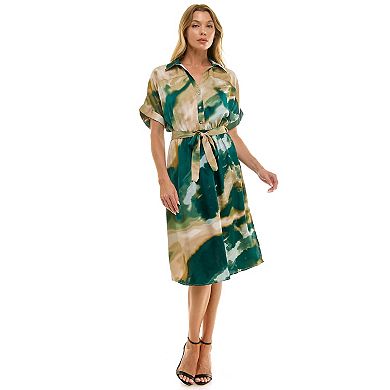 Women's Luxology Midi Shirt Dress