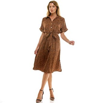 Women's Luxology Midi Shirt Dress