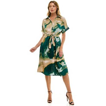 Women's Luxology Midi Shirt Dress