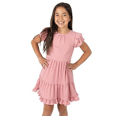 Girls 7-16 Rare Editions 2-pc. Chunky Bow Cardigan & Knit Dress Set