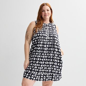 Plus Size Sonoma Goods For Life® Pintuck Dress