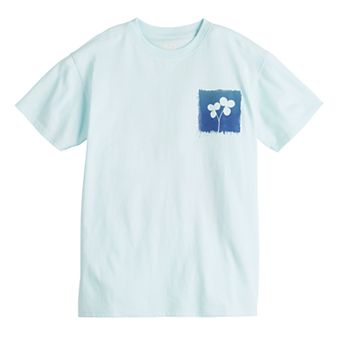 Girls 7-20 SO® Short Sleeve Oversized Graphic Tee in Regular & Plus Size