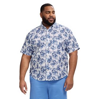 Big & Tall IZOD Dockside Short Sleeve Chambray