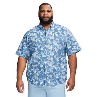 Big & Tall IZOD Dockside Short Sleeve Chambray
