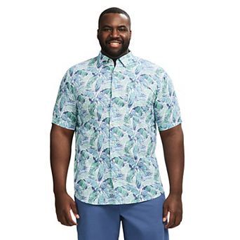 Big & Tall IZOD Dockside Short Sleeve Chambray