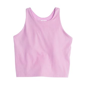 Girls 7-20 Tek Gear® Longline Bra Tank Top in Regular & Plus