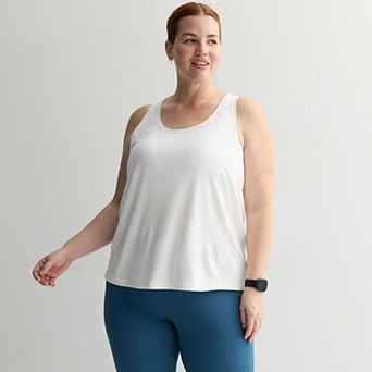Plus Size Tek Gear® Mesh Tank Top