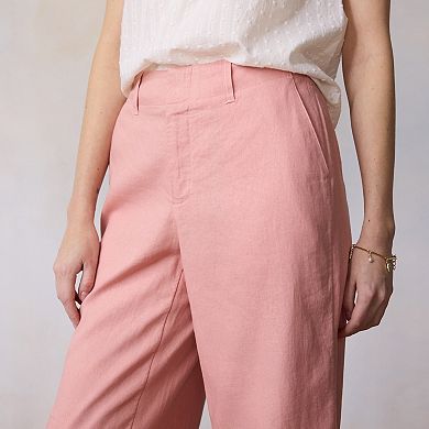 Women's LC Lauren Conrad Drapey Elastic Back Trouser Pants