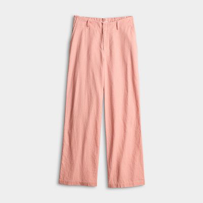 Women's LC Lauren Conrad Drapey Elastic Back Trouser Pants