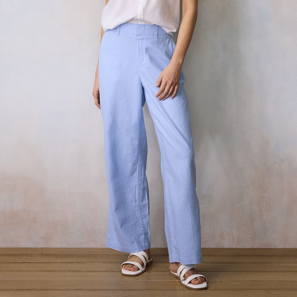Women's LC Lauren Conrad Drapey Elastic Back Trouser Pants