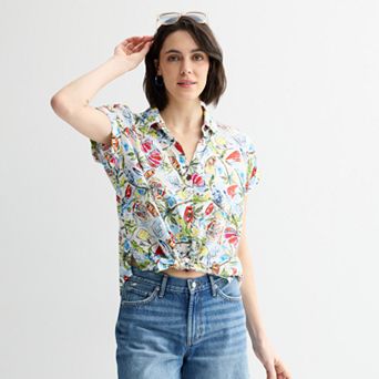 Women's Sonoma Goods For Life® Camp Shirt