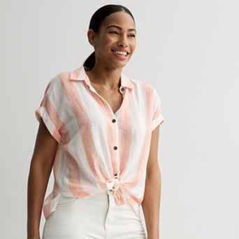 Women's Sonoma Goods For Life® Camp Shirt