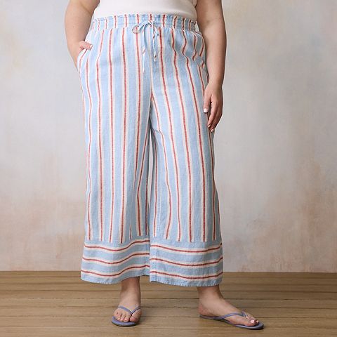 Женские брюки LC Lauren Conrad Pull On Soft больших размеров
