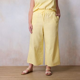 Plus Size LC Lauren Conrad Pull On Soft Pants