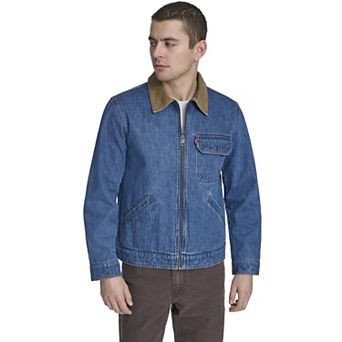 Men's Levi's Corduroy Collar Canvas Depot Jacket