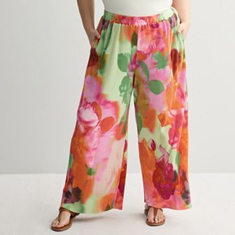 Plus Size INTEMPO™ Plisse Pants