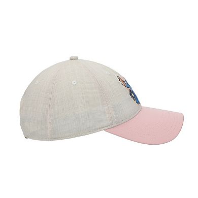 Women's Disney’s Stitch Embroidered Character & Flowers Baseball Cap