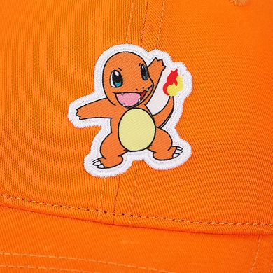 Women's Pokemon Charmander Printed Patch Baseball Cap