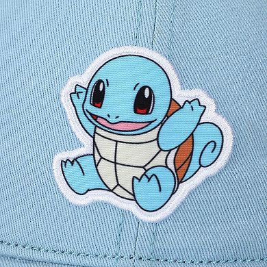 Women's Pokemon Squirtle Printed Patch Unstructured Baseball Cap