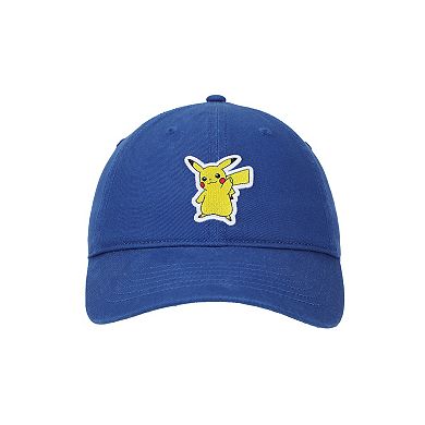 Women's Pokemon Pikachu Printed Patch Unstructured Baseball Cap