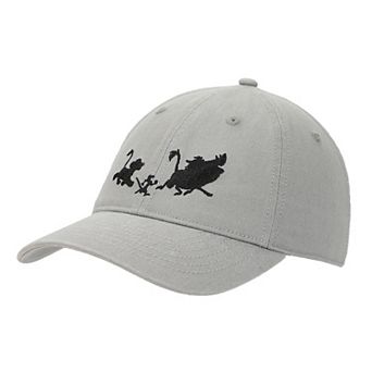 Women's Disney's Lion King Simba, Timon & Pumba Silhouettes Baseball Cap