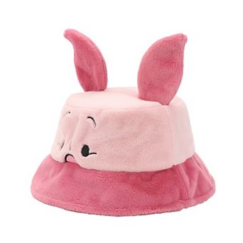 Women's Disney’s Piglet Short Faux Fur Bucket Hat
