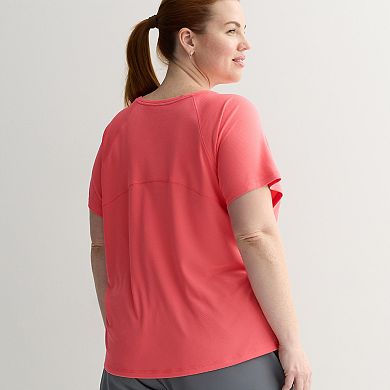 Plus Size Tek Gear® Short Sleeve Mesh T-Shirt