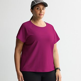 Plus Size Tek Gear® Short Sleeve Mesh T-Shirt